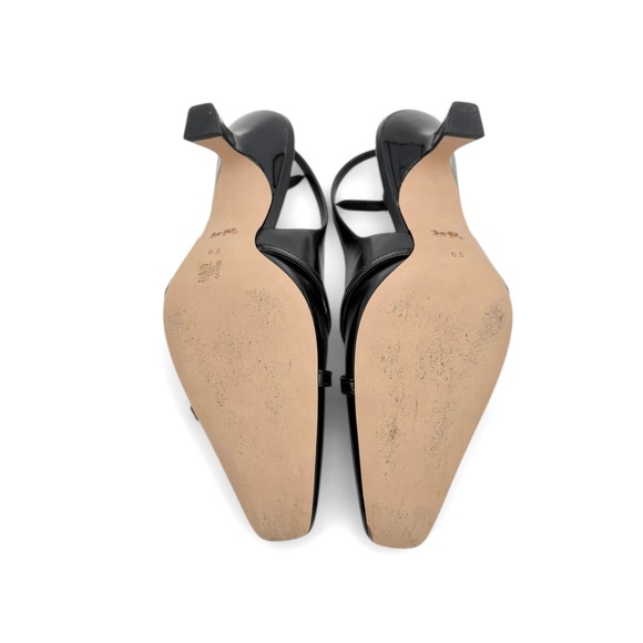 Coach Rowyn Slingback Pumps in Black Leather - Size 6.5 - Picture 13 of 14